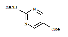 5-​甲氧基-​n-​甲基-2-​嘧啶胺结构式_31464-65-0结构式