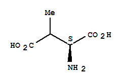 3-甲基-L-天冬氨酸结构式_31571-69-4结构式