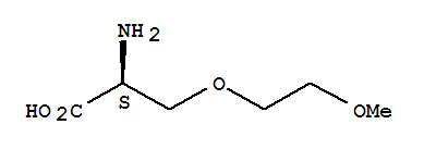 (9ci)-o-(2-甲氧基乙基)-L-丝氨酸结构式_319427-45-7结构式