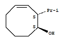 (1R,2R)-Rel-(9Ci)-2-(1-甲基乙基)-3-环辛烯-1-醇结构式_320743-11-1结构式