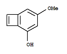 4-Methoxybicyclo[4.2.0]octa-1,3,5,7-tetraen-2-ol Structure,322761-58-0Structure