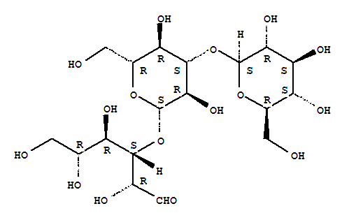 昆布三糖结构式_3256-04-0结构式