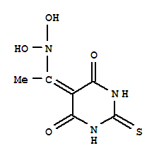 (9Ci)-5-[1-(二羟基氨基)亚乙基]二氢-2-硫氧代-4,6(1H,5H)-嘧啶二酮结构式_325697-08-3结构式