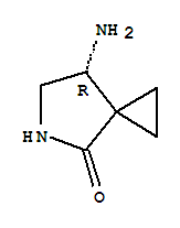 (7R)-7-氨基-5-氮杂螺[2.4]庚烷-4-酮结构式_328405-11-4结构式