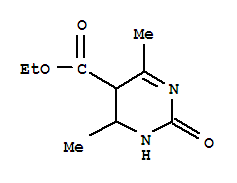 (9Ci)-1,2,5,6-四氢-4,6-二甲基-2-氧代-5-嘧啶羧酸乙酯结构式_330859-97-7结构式