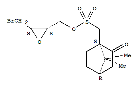 (2S,3s)-4-bromo-cis-2,3-epoxybutyl (1s)-10-camphorsulfonate Structure,343338-27-2Structure