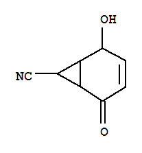 2-羟基-5-氧代双环[4.1.0]庚-3-烯-7-甲腈结构式_349113-16-2结构式