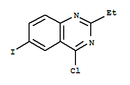 4-氯-2-乙基-6-碘喹唑啉结构式_351426-09-0结构式