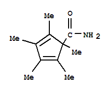 1,2,3,4,5-Pentamethyl-2,4-cyclopentadiene-1-carboxamide Structure,351428-89-2Structure