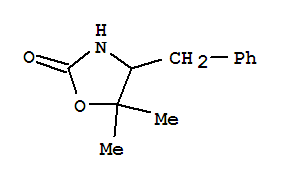 (9Ci)-5,5-二甲基-4-(苯基甲基)-2-噁唑烷酮结构式_352438-06-3结构式