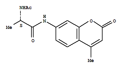 (2S)-2-(acetylamino)-n-(4-methyl-2-oxo-2h-1-benzopyran-7-yl)-propanamide Structure,355137-87-0Structure