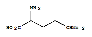 DL-高亮氨酸结构式_3558-32-5结构式
