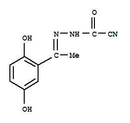 (9CI)-[[1-(2,5-二羟基苯基)亚乙基]肼基]氧代-乙腈结构式_357295-86-4结构式