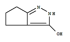 2,4,5,6-四氢环戊并吡唑-3-醇结构式_364746-32-7结构式