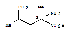 2-甲基-4-亚甲基-L-正缬氨酸结构式_364784-22-5结构式