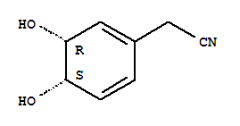 [(3R,4S)-3,4-二羟基-1,5-环己二烯-1-基]乙腈结构式_365458-97-5结构式