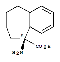 5-氨基-6,7,8,9-四氢-5H-苯并[7]环轮烯-5-羧酸结构式_365526-91-6结构式