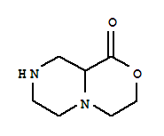 六氢吡嗪并[2,1-c][1,4]恶嗪-1(6H)-酮结构式_365532-11-2结构式