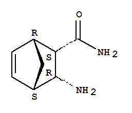 (1R,4S,5R,6S)-5-氨基双环[2.2.1]庚-2-烯-6-甲酰胺结构式_365544-39-4结构式
