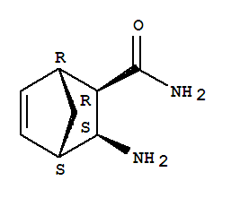 (1R,2R,3S,4S)-3-氨基双环[2.2.1]庚-5-烯-2-甲酰胺结构式_365544-86-1结构式