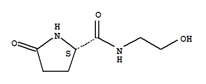 N-(2-羟基乙基)-5-氧代-L-脯氨酰胺结构式_365552-27-8结构式