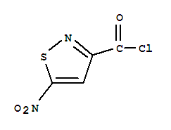 5-Nitro-1,2-thiazole-3-carbonyl chloride Structure,36778-14-0Structure
