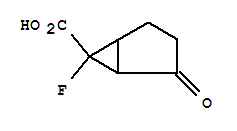6-Fluoro-2-oxobicyclo[3.1.0]hexane-6-carboxylic acid Structure,385368-05-8Structure