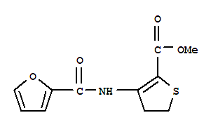 3-(2-呋喃并基氨基)-4-甲基-4,5-二氢-2-噻吩羧酸结构式_392244-43-8结构式