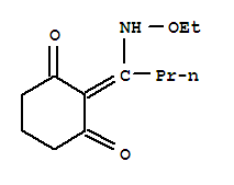 (9Ci)-2-[1-(乙氧基氨基)丁基]-1,3-环己烷二酮结构式_395655-49-9结构式