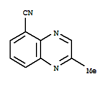 5-Quinoxalinecarbonitrile,2-methyl-(9ci) Structure,397324-12-8Structure