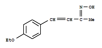 (2E,3e)-4-(4-ethoxyphenyl)-n-hydroxy-3-buten-2-imine Structure,398132-88-2Structure