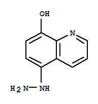 (9ci)-5-肼基-8-羟基喹啉结构式_404377-55-5结构式