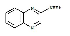 N-乙基-2-喹噁啉胺结构式_41213-10-9结构式