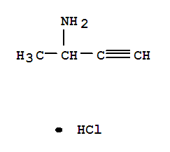 1-Methyl-prop-2-ynylamine hydrochloride Structure,42105-26-0Structure
