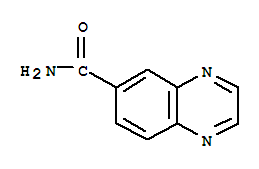 6-喹噁啉羧酰胺(9ci)结构式_457882-95-0结构式