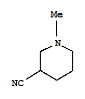 1-Methyl-piperidine-3-carbonitrile Structure,4606-63-7Structure