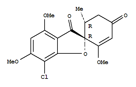 Epigriseofulvin Structure,469-49-8Structure