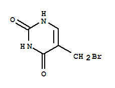 2,4(1H,3h)-pyrimidinedione, 5-(bromomethyl)-(9ci) Structure,4874-37-7Structure