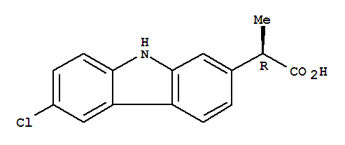 (R)-卡洛芬结构式_52263-83-9结构式