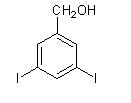 3,5-二碘苄醇结构式_53279-79-1结构式