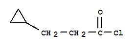 环丙烷丙酰氯结构式_56105-20-5结构式