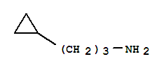 环丙烷丙胺结构式_5648-88-4结构式