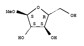 Methyl alpha-d-arabinofuranoside Structure,56607-40-0Structure