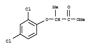 2,4-滴丙酸甲酯结构式_57153-17-0结构式