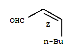 2-庚烯醛结构式_57266-86-1结构式