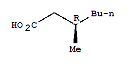 (R)-3-甲基庚酸结构式_57403-74-4结构式
