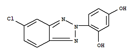 4-(5-氯-2H-苯并噻唑-2-基)-1,3-苯二醇结构式_57567-95-0结构式