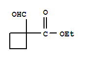 1-甲酰基环丁烷羧酸乙酯结构式_57742-93-5结构式