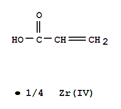 2-Propenoic acid zirconium salt Structure,60653-57-8Structure