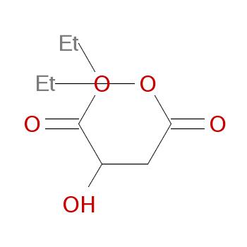 DL-苹果酸二乙酯结构式_626-11-9结构式